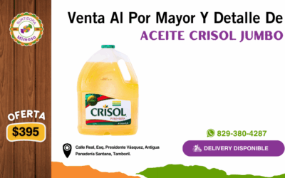 OFERTA ESPECIAL DE ACEITE CRISOL JUMBO