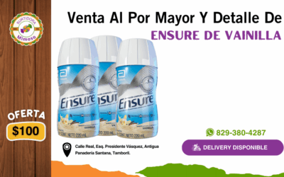 OFERTA ESPECIAL DE ENSURE DE VAINILLA